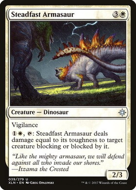 (XLN)Steadfast Armasaur(F)/不動のアルマサウルス