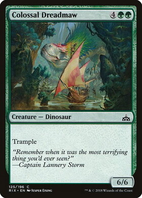 (RIX)Colossal Dreadmaw/巨大な戦慄大口