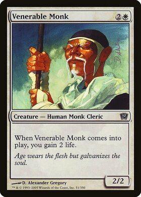 (9ED)Venerable Monk(F)/ありがたい老修道士