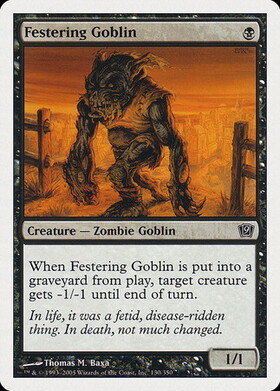 (9ED)Festering Goblin/ただれたゴブリン