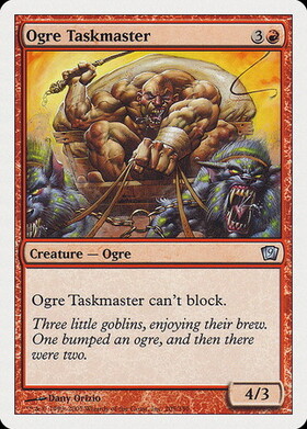 (9ED)Ogre Taskmaster/オーガの監督官