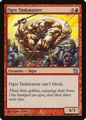 (9ED)Ogre Taskmaster(F)/オーガの監督官