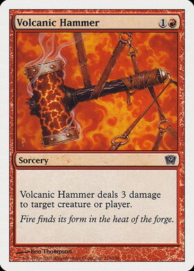(9ED)Volcanic Hammer/火山の鎚
