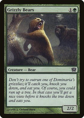 (9ED)Grizzly Bears(F)/灰色熊
