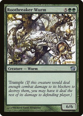 (9ED)Rootbreaker Wurm(F)/根切りワーム