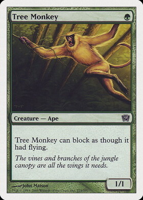 (9ED)Tree Monkey/樹上生活の猿