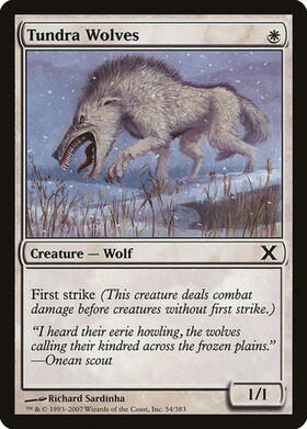 (10E)Tundra Wolves/ツンドラ狼