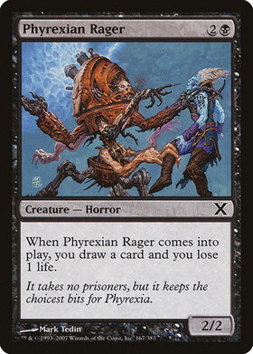 (10E)Phyrexian Rager/ファイレクシアの憤怒鬼