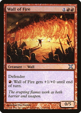 (10E)Wall of Fire(F)/炎の壁