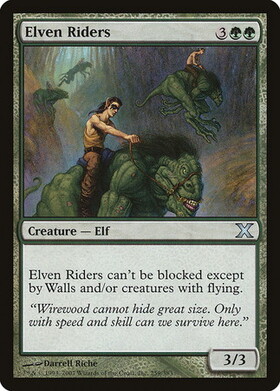 (10E)Elven Riders/エルフの騎手
