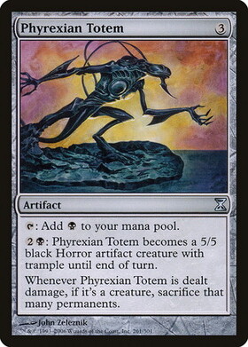(TSP)Phyrexian Totem(F)/ファイレクシアのトーテム像