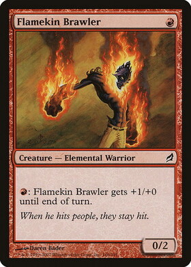 (LRW)Flamekin Brawler/炎族の喧嘩屋