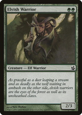 (MOR)Elvish Warrior/エルフの戦士