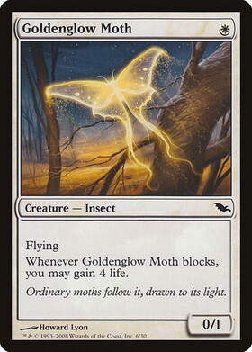 (SHM)Goldenglow Moth/黄金光の蛾