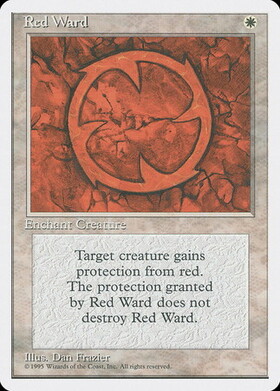 (4ED)Red Ward(95年)/赤の護法印