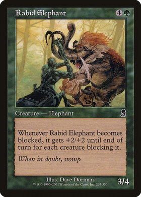 (ODY)Rabid Elephant/凶暴象