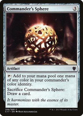 (C17)Commander's Sphere/統率者の宝球