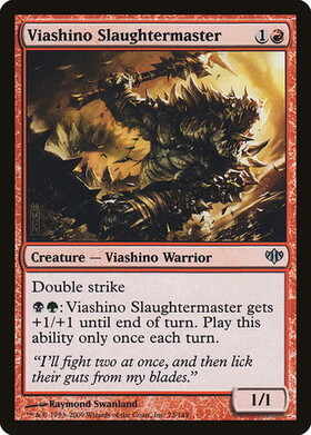 (CON)Viashino Slaughtermaster(F)/ヴィーアシーノの殺戮士