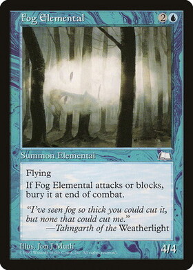 (WTH)Fog Elemental/濃霧の精霊