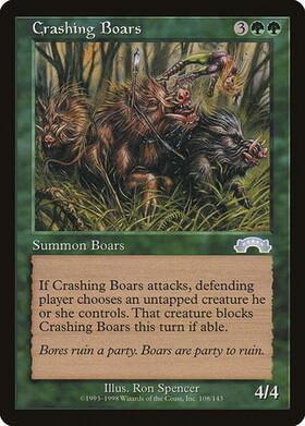 (EXO)Crashing Boars/突っ走る猪