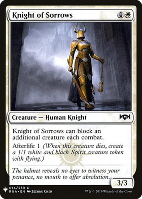 (RNA)Knight of Sorrows(LIST仕様)/悲しみの騎士