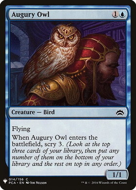 (MB1)Augury Owl/占いフクロウ