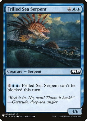 (M19)Frilled Sea Serpent(LIST仕様)/大襞海蛇