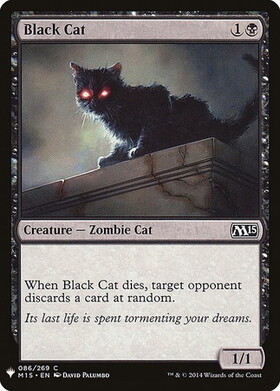 (M15)Black Cat(LIST仕様)/黒猫