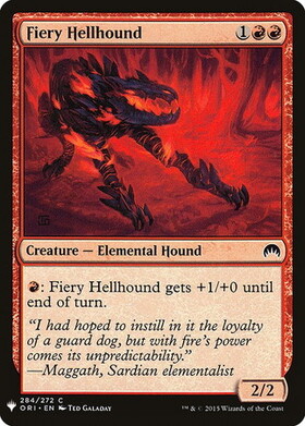 (ORI)Fiery Hellhound(LIST仕様)/焦熱のヘルハウンド