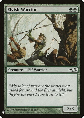 (DD1)Elvish Warrior(LIST仕様)/エルフの戦士