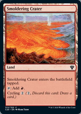 (C20)Smoldering Crater/薄煙の火口