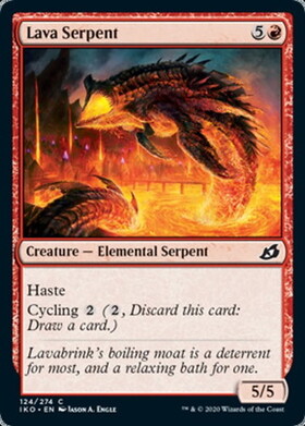 (IKO)Lava Serpent/溶岩の海蛇