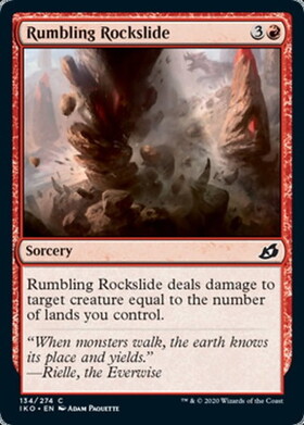 (IKO)Rumbling Rockslide(F)/轟く岩滑り
