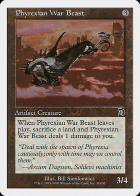 (DKM)Phyrexian War Beast(Deal~)/(未訳)