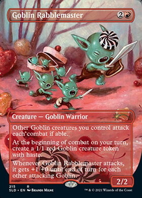 (SLD)Goblin Rabblemaster/ゴブリンの熟練扇動者