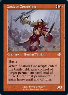 (TSR)Zealous Conscripts/士気溢れる徴集兵