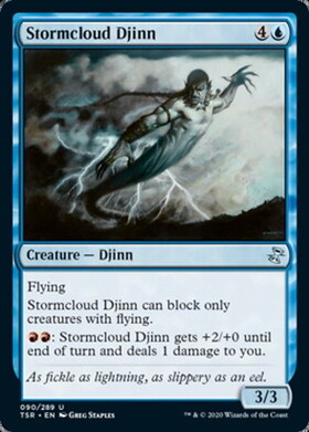 (TSR)Stormcloud Djinn(F)/嵐雲のジン