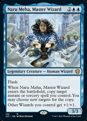 (C21)Naru Meha Master Wizard/練達の魔術師、ナル・メハ