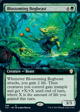 (C21)Blossoming Bogbeast(拡張枠)/花咲く泥獣