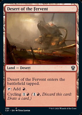 (C21)Desert of the Fervent/熱烈の砂漠