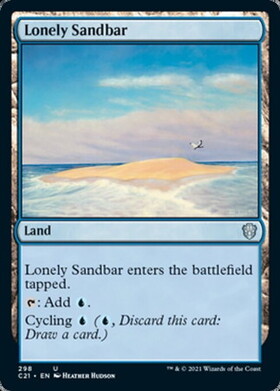 (C21)Lonely Sandbar/孤立した砂州