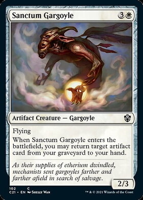 (C21)Sanctum Gargoyle/聖域のガーゴイル