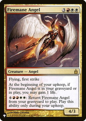 (RAV)Firemane Angel(LIST仕様)/炎まといの天使