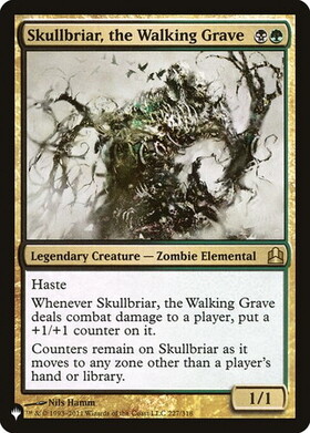 (CMD)Skullbriar the Walking Grave(LIST仕様)/歩く墓場、髑髏茨
