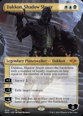 (MH2)Dakkon Shadow Slayer(ボーダーレス)/影の処刑者、ダッコン