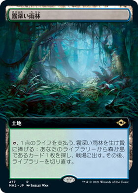 (MH2)霧深い雨林(拡張枠)/MISTY RAINFOREST