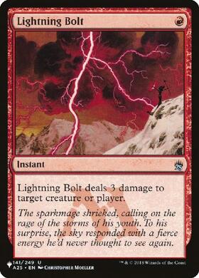 (LIST)Lightning Bolt(A25)/稲妻