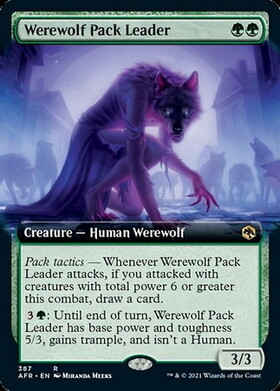 (AFR)Werewolf Pack Leader(拡張枠)/群れ率いの人狼