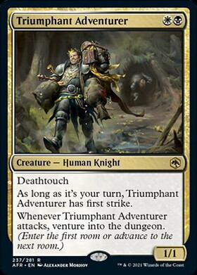 (AFR)Triumphant Adventurer(プロモP)(F)/勝利した冒険者