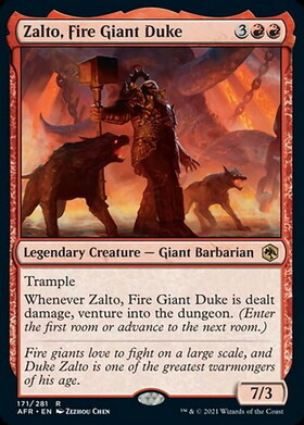 (AFR)Zalto Fire Giant Duke(アンパサンド)(F)/ファイヤー・ジャイアントの公爵、ザルトー
